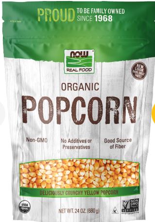 Popcorn Organic 24oz by Now