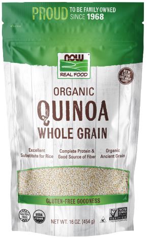 Quinoa Whole Grain Organic 1lb by Now