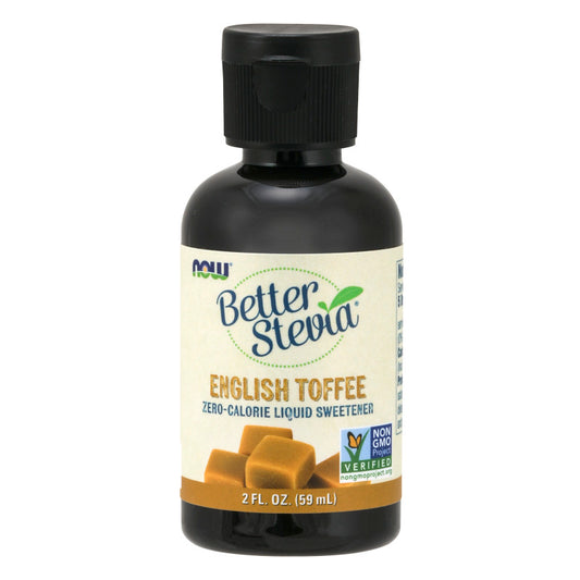 BetterStevia English Toffee 2oz by Now