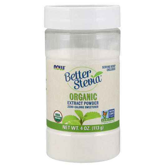 BetterStevia Organic Powder 4oz by Now