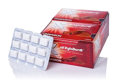 Xyloburst Gum Cinnamon Blister Pack