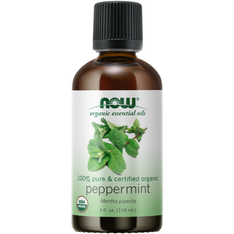 Peppermint Oil Organic 4oz by Now