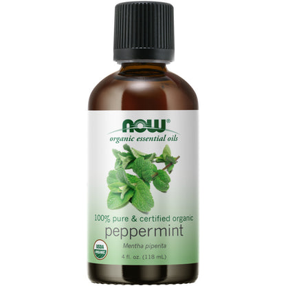 Peppermint Oil Organic 4oz by Now