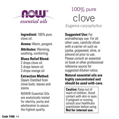 Clove Oil 2oz by Now
