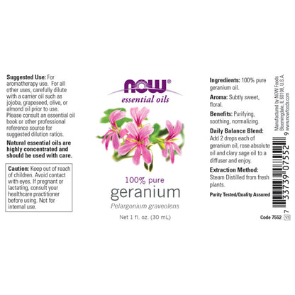 Geranium Oil 1oz by Now