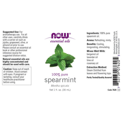 Spearmint Oil 1oz by Now