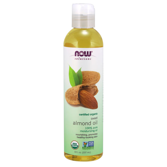 Almond Oil Organic 8oz by Now