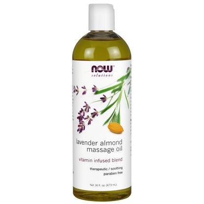 Lavender Almond Massage Oil 16oz by Now