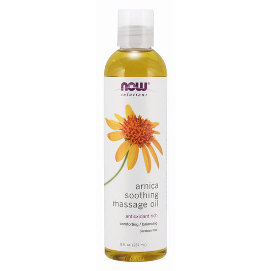 Arnica Soothing Massage Oil 8oz by Now