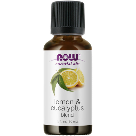 Lemon & Eucalyptus Oil Blend 1oz by Now