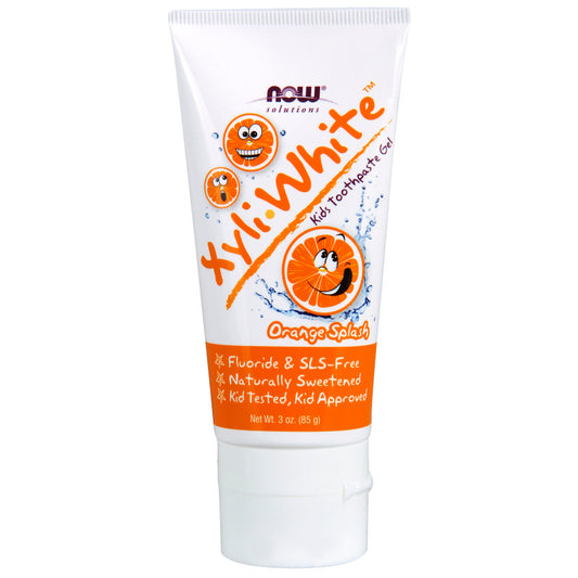 XyliWhite Orange Splash Kids Toothpaste Gel by Now