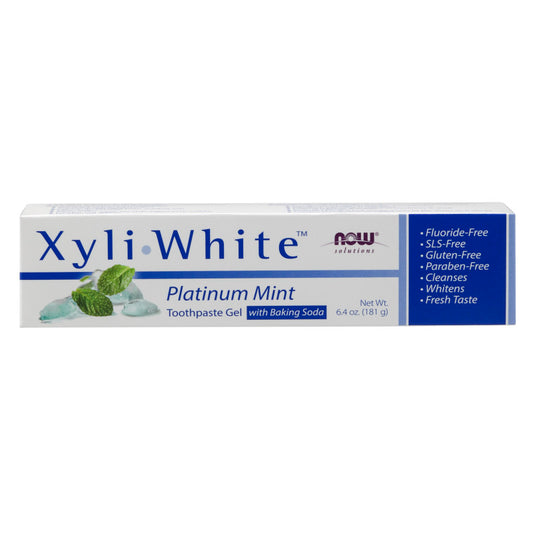 Xyliwhite Platinum Mint Toothpaste Gel with Baking Soda by Now