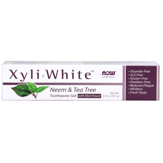 Xyliwhite Neem & Tea Tree Toothpaste Gel by Now