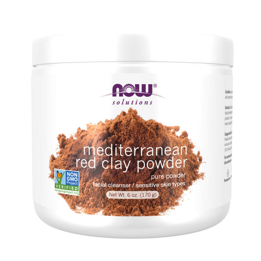 Mediterranean Red Clay Powder 6oz by Now