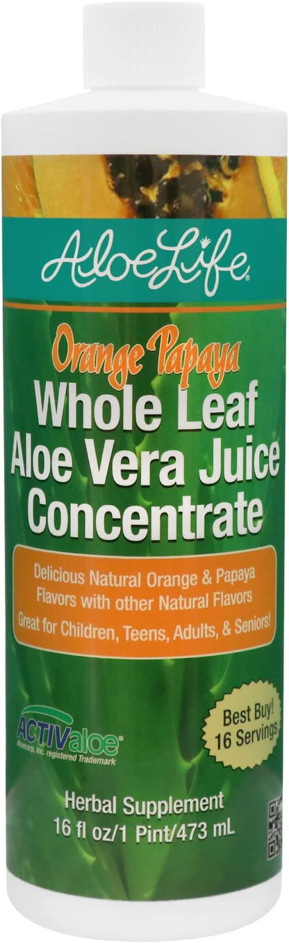 Aloe Vera Juice Orange Papaya by Aloe Life