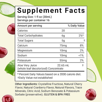 Aloe Vera Juice Cherry Berry by Aloe Life