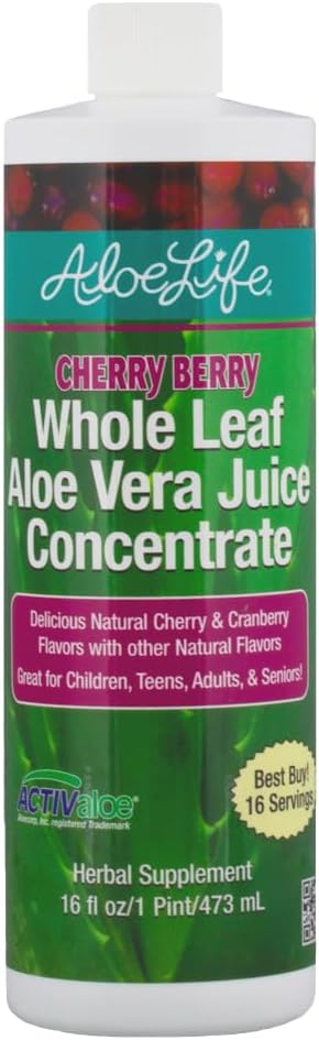 Aloe Vera Juice Cherry Berry by Aloe Life