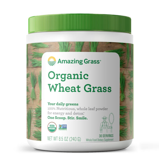 Wheat Grass Powder 30svg by Amazing Grass