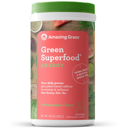 Green Superfood Energy Watermelon 60svg by Amazing Grass