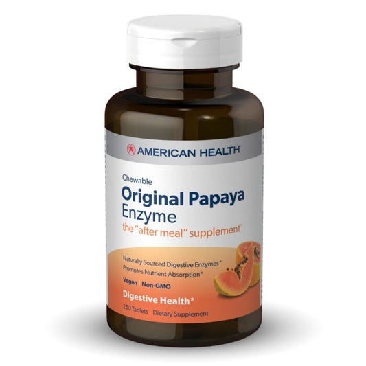 Papaya Enzyme 250 Chewables by American Health