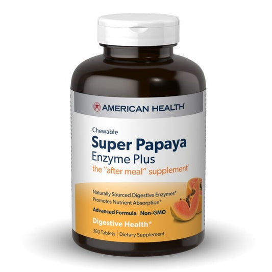 Papaya Enzyme Plus 360 Chewables by American Health