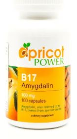 Vitamin B-17 100mg Capsules by Apricot Power