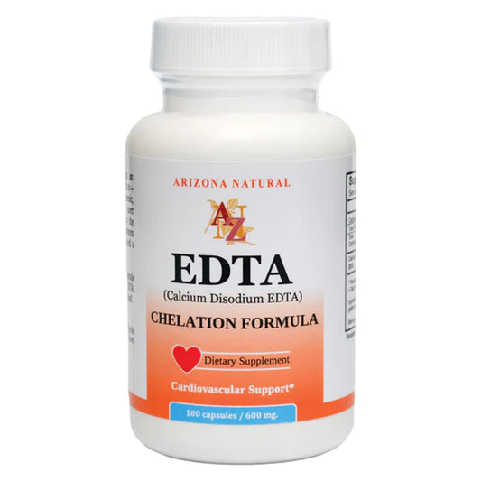 EDTA 600mg Chelation Formula Capsules by Arizona Naturals