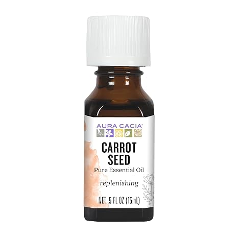 Carrot Seed Oil 0.5oz by Aura Cacia