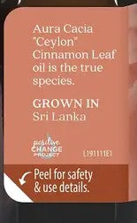 Cinnamon Leaf Oil 0.5oz by Aura Cacia