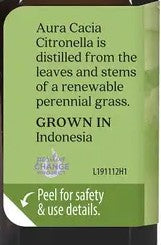Citronella Oil 0.5oz by Aura Cacia