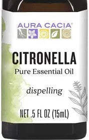 Citronella Oil 0.5oz by Aura Cacia