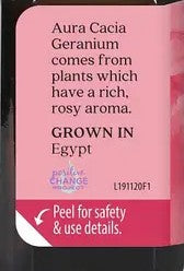 Geranium Oil 0.5oz by Aura Cacia
