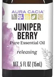 Juniper Berry Oil 0.5oz by Aura Cacia