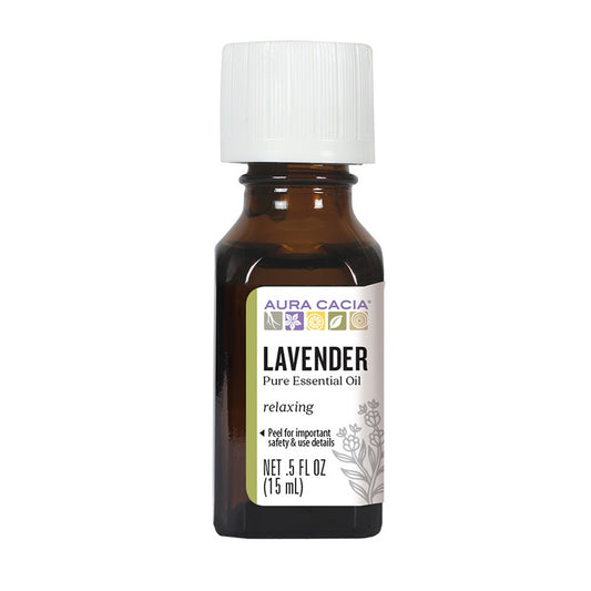 Lavender Oil 0.5oz by Aura Cacia