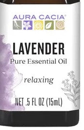 Lavender Oil 0.5oz by Aura Cacia