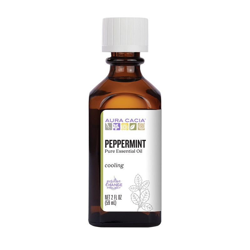 Peppermint Oil 2oz by Aura Cacia