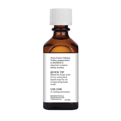 Peppermint Oil 2oz by Aura Cacia