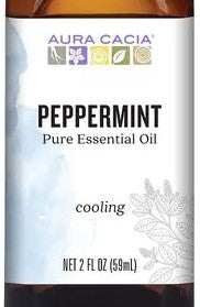 Peppermint Oil 2oz by Aura Cacia