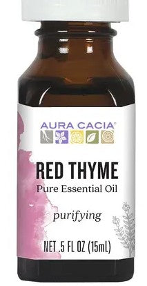 Red Thyme Oil 0.5oz by Aura Cacia