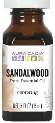 Sandalwood Oil 0.5oz by Aura Cacia