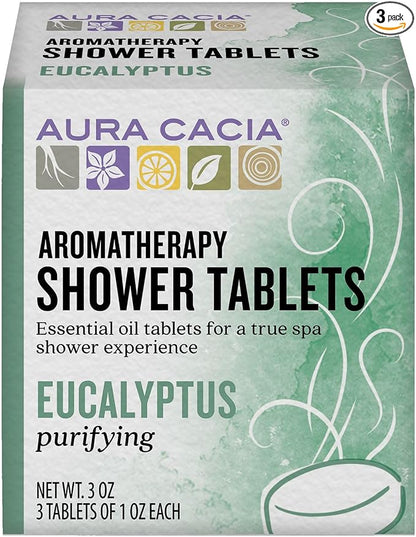 Shower Tablets Eucalyptus by Aura Cacia