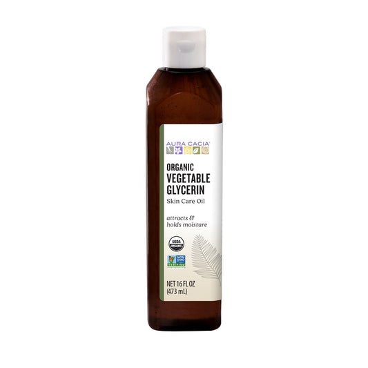Vegetable Glycerin Organic 16oz by Aura Cacia
