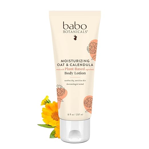 Oatmeal and Calendula Baby Lotion by Babo