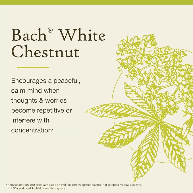 White Chestnut Liquid by Bach Flower Remedies