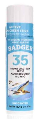SPF 35 Face Sunscreen Stick by Badger