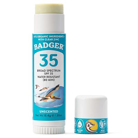 SPF 35 Face Sunscreen Stick by Badger