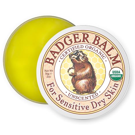 Sensitive Skin Balm Unscented by Badger