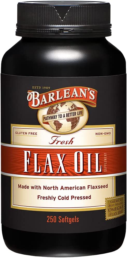 Flax Oil 250 Capsules by Barlean's