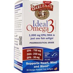Ideal Omega 3 Softgels by Barlean's