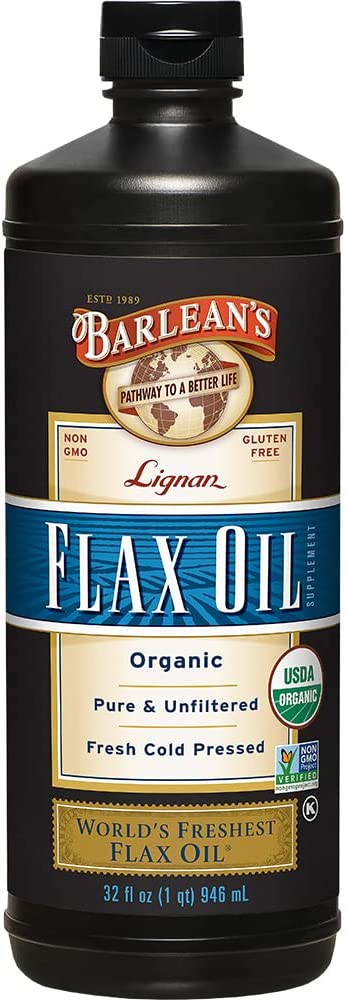 Flax Oil High Lignan Unflavored Liquid by Barlean's